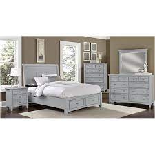 It features six drawers with solid pine glides and black. Bb26 002 Vaughan Bassett Furniture Triple Dresser Grey