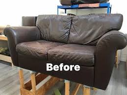 Leather Sofa Restuffing And Replacement