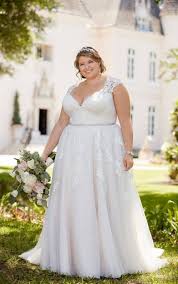 Online retailers like bhldn, david's bridal, and torrid (to only name a few!) offer beautiful plus size. Plus Size Wedding Dresses Bridal Gowns Essense Of Australia