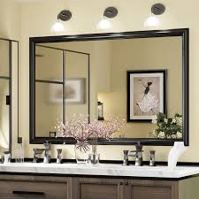 Black Wall Mirror For Bathroom
