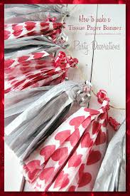 diy tissue paper tels banner party
