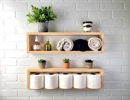 Box Shelf Bathroom Shelf Organizer Wall