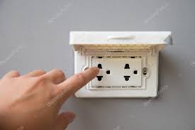 sombody touch thailand plug socket with