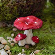 red mushroom cer three fairy