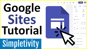 how to use google sites tutorial