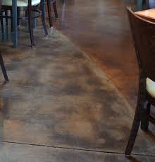 stained concrete floors