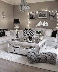 37 White And Silver Living Room Ideas