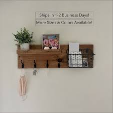 Industrial Entryway Mail Organizer The