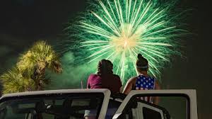july displays ditch fireworks over fire