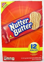 It's just a classic peanut butter cookie recipe from all recipes, but i rewrote the directions for use in the context of stamped nutter butter cookies. Nutter Butter Cookies Nabisco 12 Ct Peanut Cookie Bulk Nutterbutter Free Ship 44000088453 Ebay