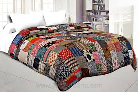 patchwork ac quilt blanket soft