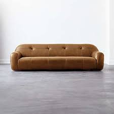 modern leather sofas and couches cb2