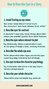 how to describe eyes in a story 7
