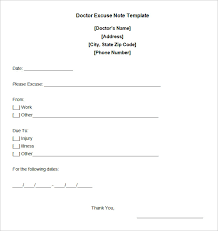 5 Free Fake Doctors Note Templates Top Form Templates