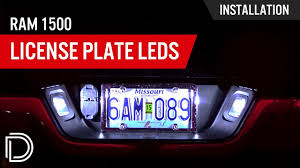 How To Install Ram 1500 License Plate Leds