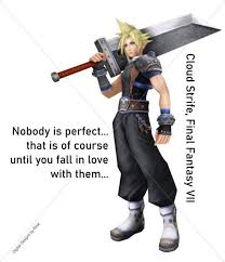 Get inspired by fantasy quotes from famous people and movies. Nobody Is Perfect Svg Cloud Strife Quote Eps Final Fantasy Etsy