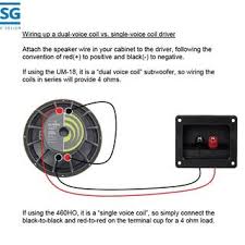 The simplest approach to read a home wiring diagram is to begin at the the circuit needs to be checked with a volt tester whatsoever points. Single 4 Ohm Dual Voice Coil Wiring Diagram Doctor Heck