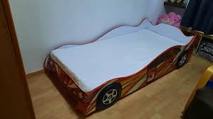 Race Car Bed Frame Bn Mattress With