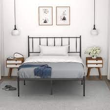 Full Twin Size Metal Platform Bed Frame