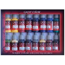Vallejo Game Color Advanced Set Table