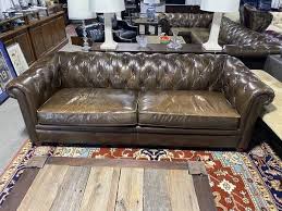 Pottery Barn Leather Sofas Armchairs