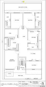House Plan Drawing 40x80 Abad