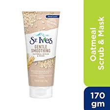 Good ol' wholesome oatmeal has all sorts of good stuff going on. Buy St Ives Gentle Smoothing Oatmeal Scrub Mask 170 G Online At Low Prices In India Amazon In
