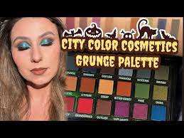 city color cosmetics grunge palette