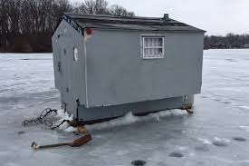 Ice Fishing Shelter Removal