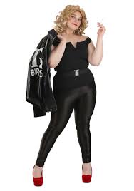 women s deluxe grease bad sandy costume size large black