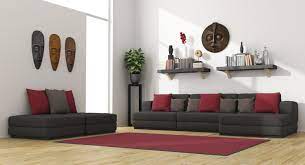 to decorate a room with dark furniture