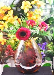 Craftfry Clear Glass Vase For Decor