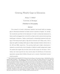 growing wealth gaps in education rsf breadcrumbs