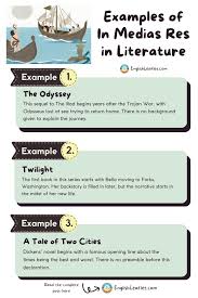 exles of in as res in literature