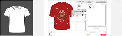 t shirt design software custom