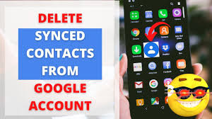 how to delete synced contacts from
