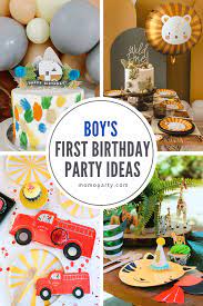 1st Baby Boy Birthday Theme Ideas gambar png