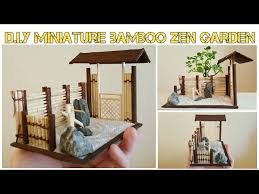 Diy Mini Asian Bamboo Zen Garden
