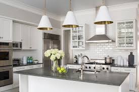 White Kitchen Cabinets With Concrete