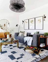 7 ways to style a gray sofa and
