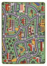 kids rug with roads foter