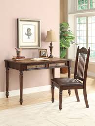 Writing desks can really add a touch of sophistication to any home or office. Delilah 800079 Merlot 2 Piece Writing Desk And Chair Set Desk And Chair Set Furniture Coaster Furniture