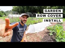 simple row cover install two minute