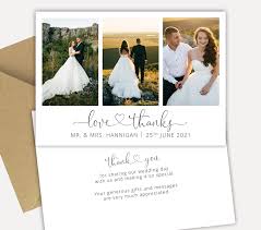 wedding thank you cards special days