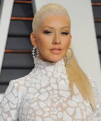 This blonde and black hair is ideal for pretty much any age. Christina Aguilera S Hair Extensions Stylist Secrets