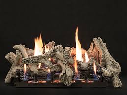 Traditional Vent Free Log Sets White