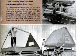 diy roof top tent ideas compact