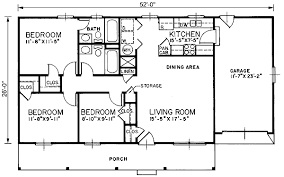 House Plan 45453 Ranch Style With