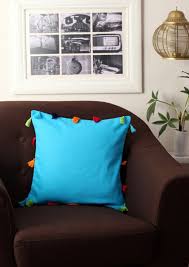 lushomes blue sofa cushion cover