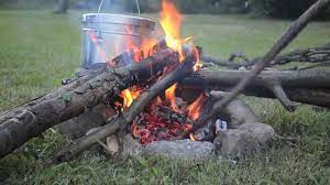 I recommend using small pieces of wood at the beginning. How To Set Up A Fire Pit For Cooking